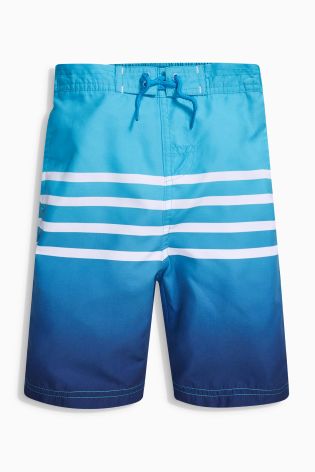 Blue Stripe Swim Shorts (3-16yrs)